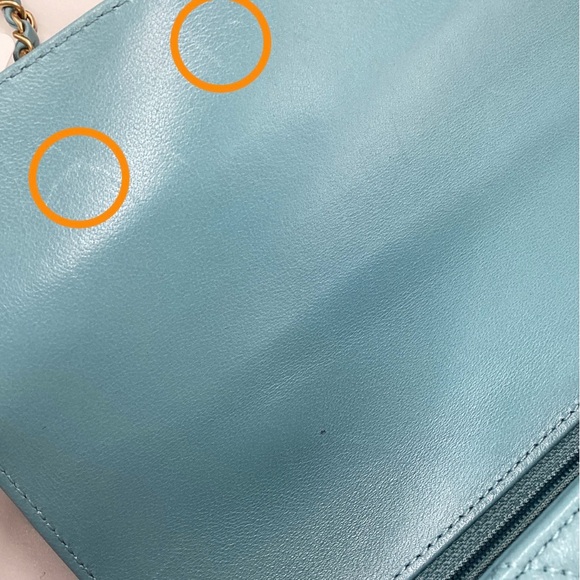 Chanel Light Blue Quilted Shoulder Bag - Picture 13 of 14